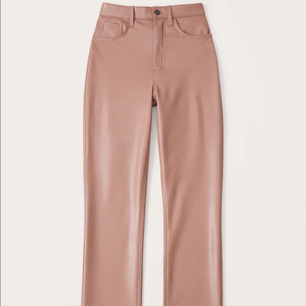 Abercrombie leather pants